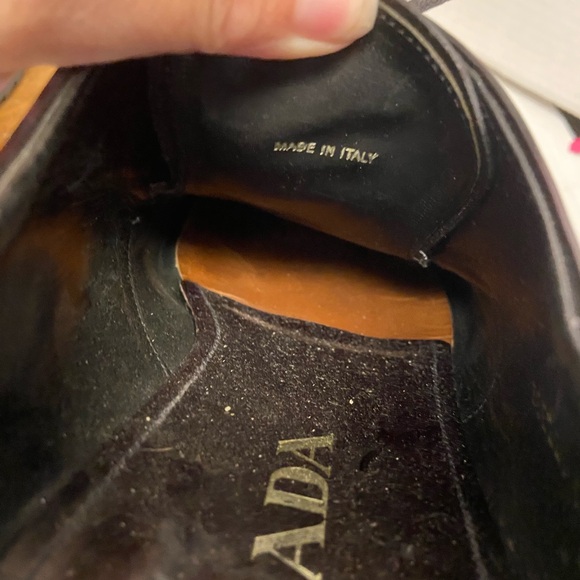 PRAdA Dark Wink Leather Wingtips Oxfords - Picture 10 of 10